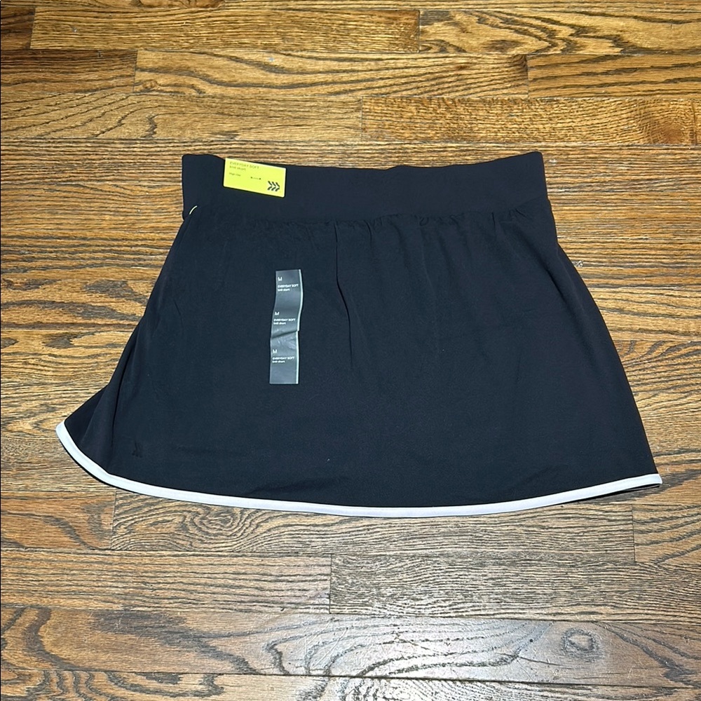 Black Skirt with White Trim - Picture 3 of 4